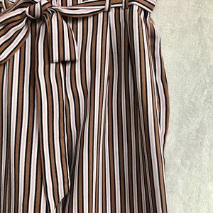 Petite Wide Leg High Waisted Pants